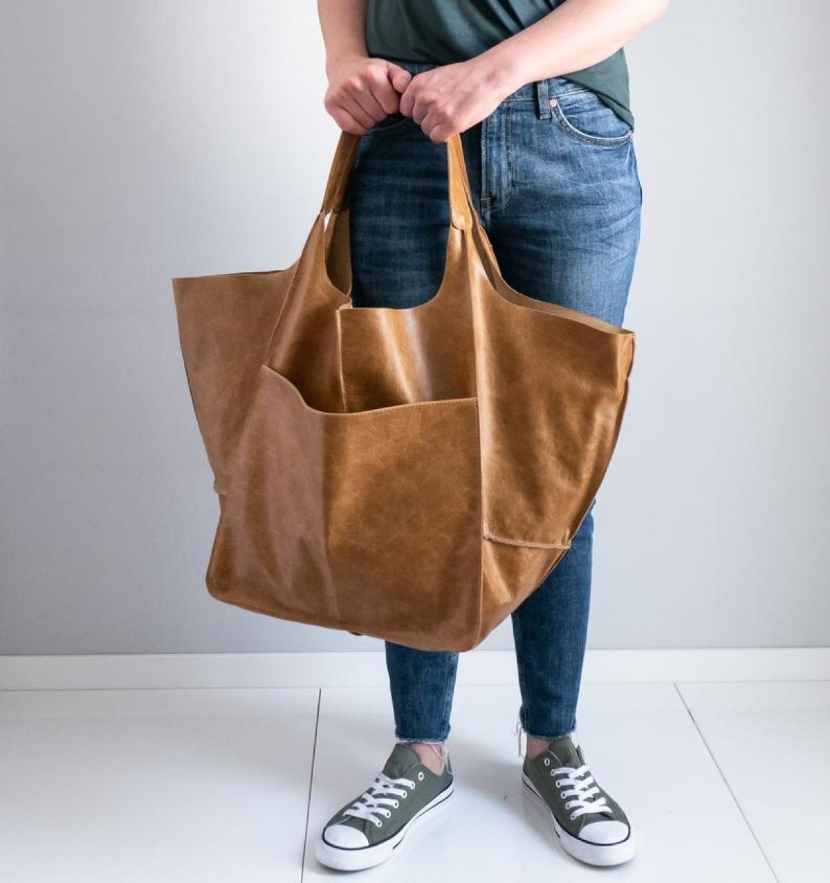 Women's Simple Large Capacity Tote Bag