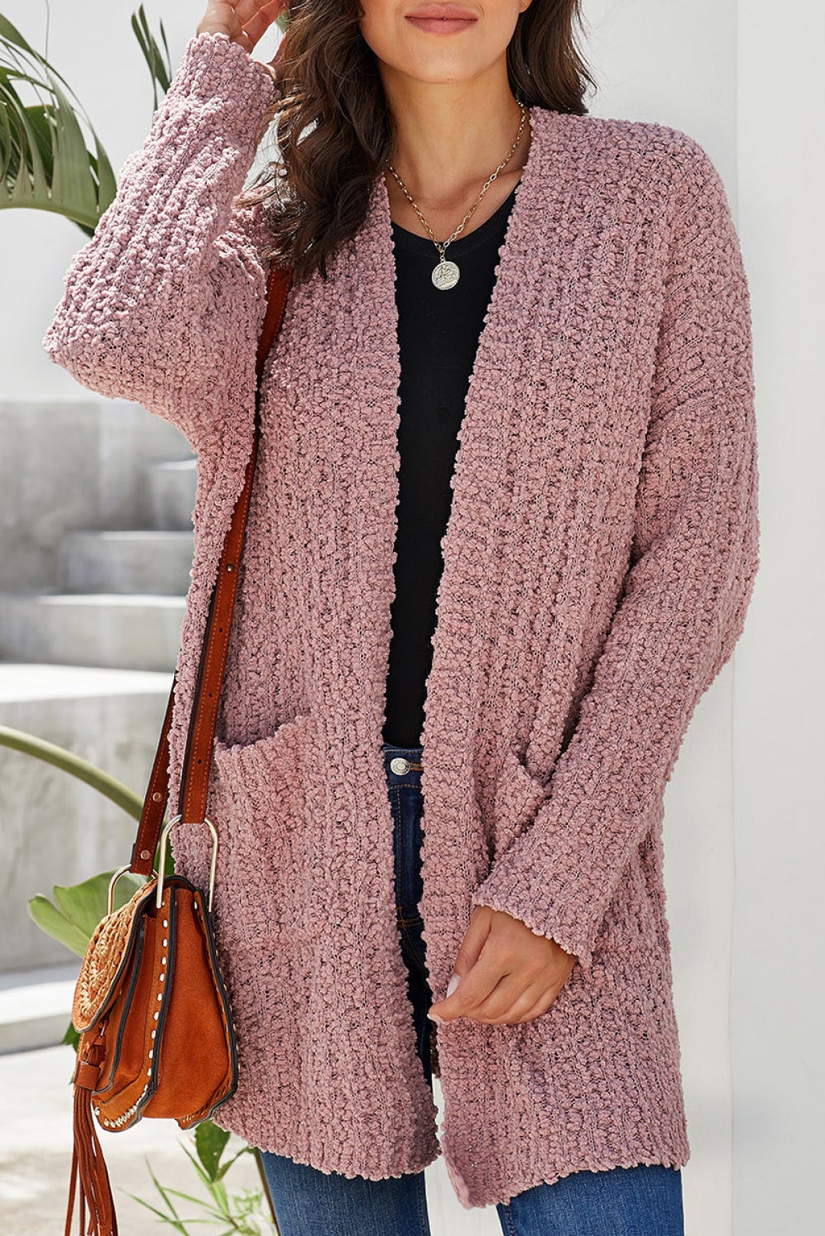 Pebble Beach Textured Cardigan