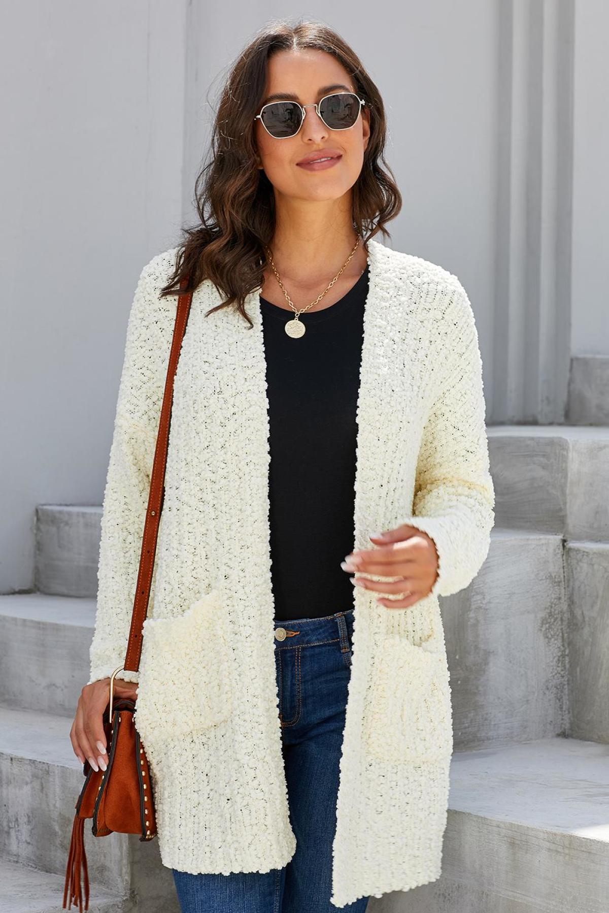 Pebble Beach Textured Cardigan