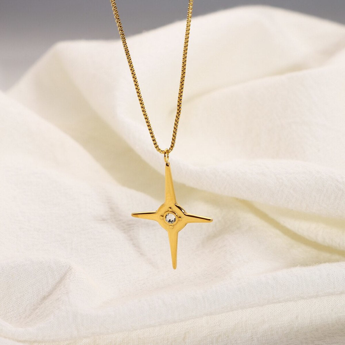 Starburst Pendant Necklace