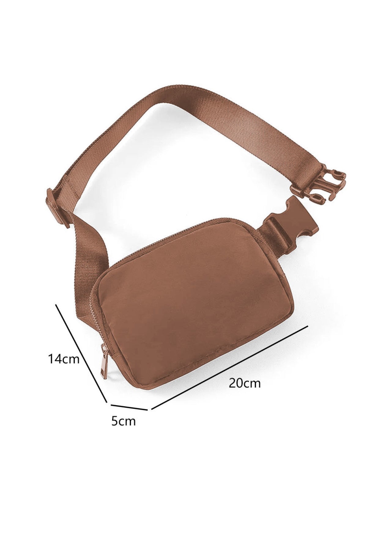 Waterproof Zipped Crossbody Chest Bag