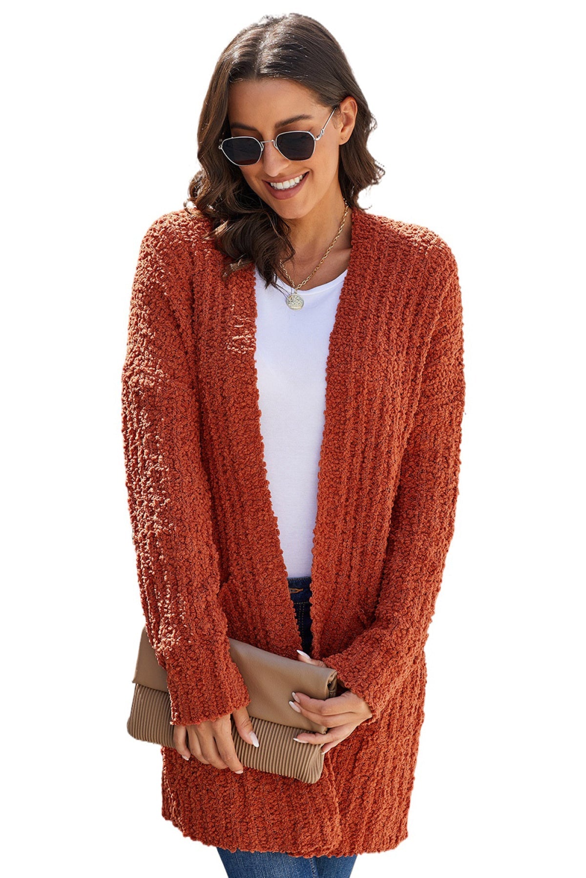 Pebble Beach Textured Cardigan