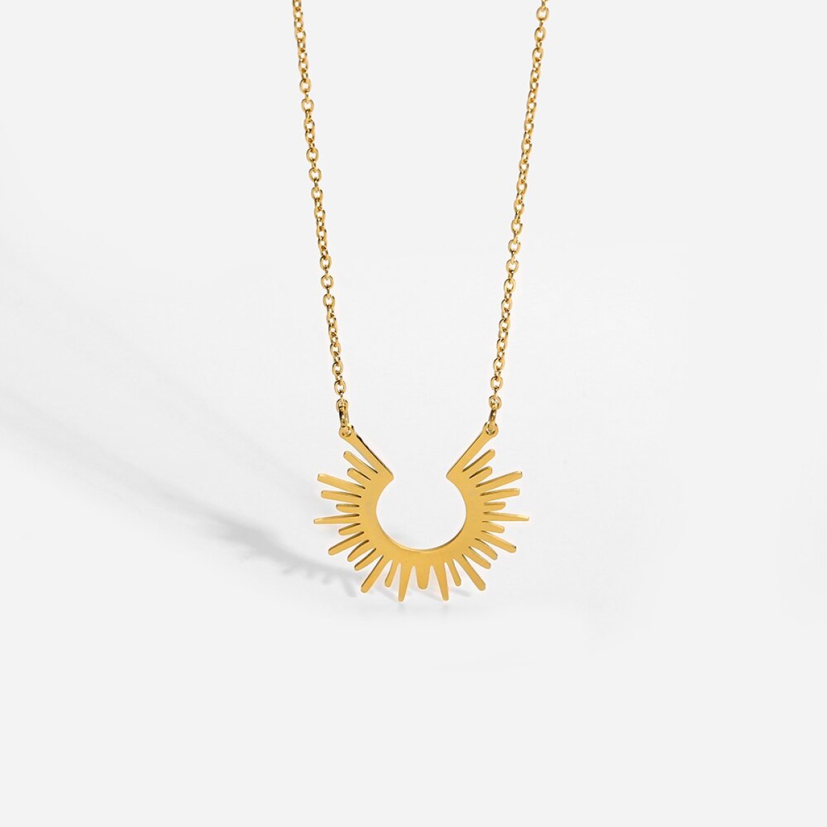 Sun Pendant Necklace