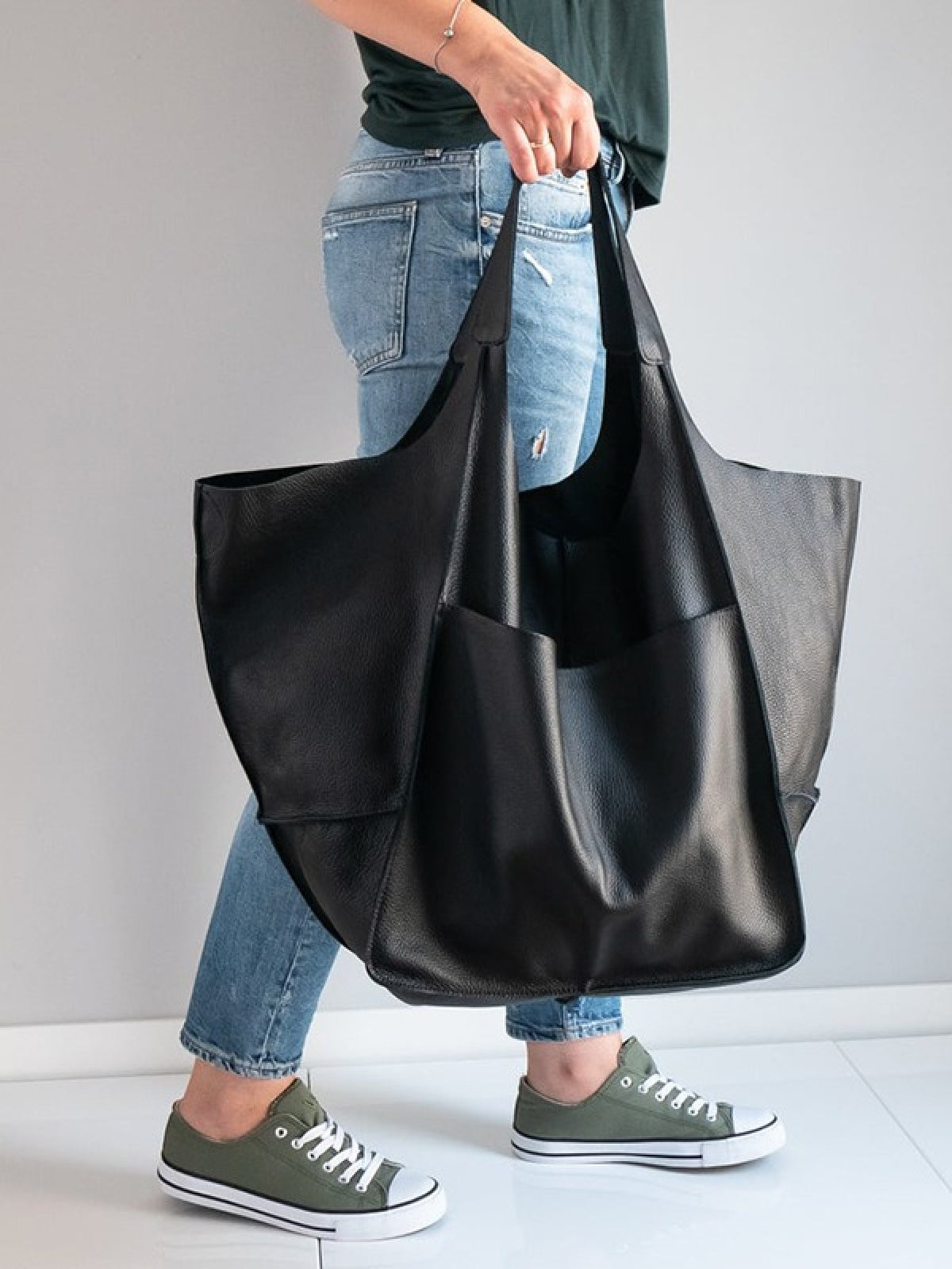 Women's Simple Large Capacity Tote Bag