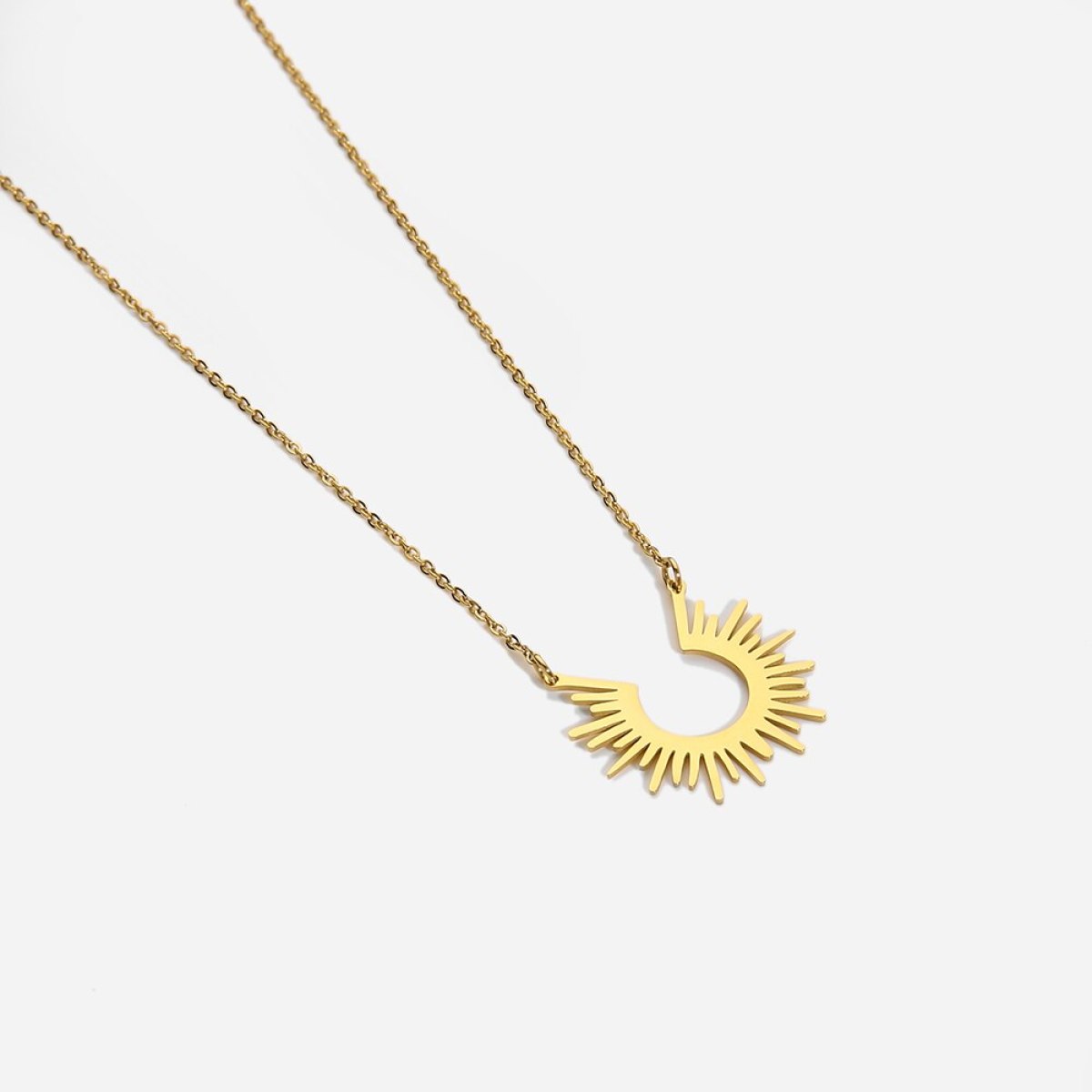 Sun Pendant Necklace