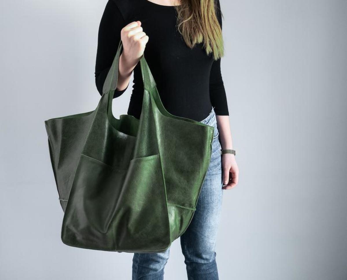 Women's Simple Large Capacity Tote Bag