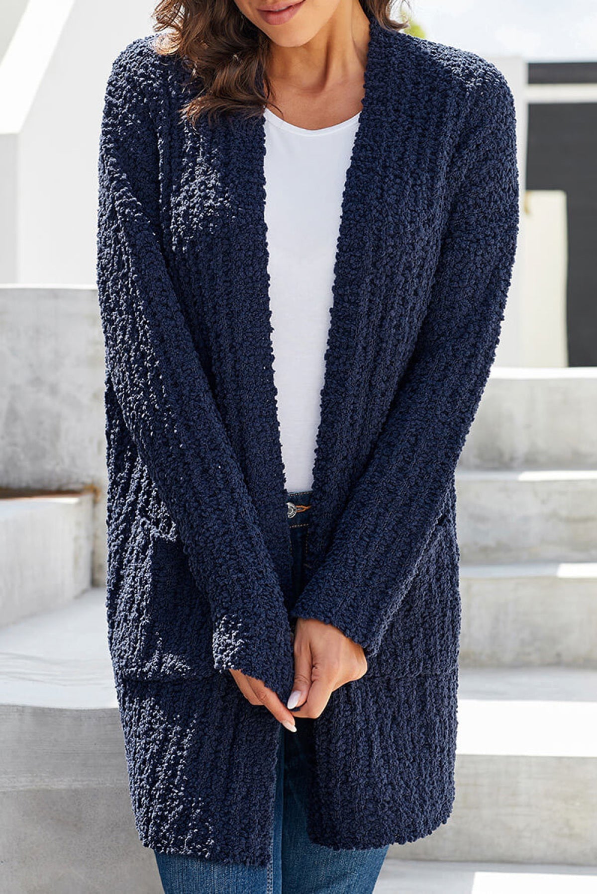 Pebble Beach Textured Cardigan