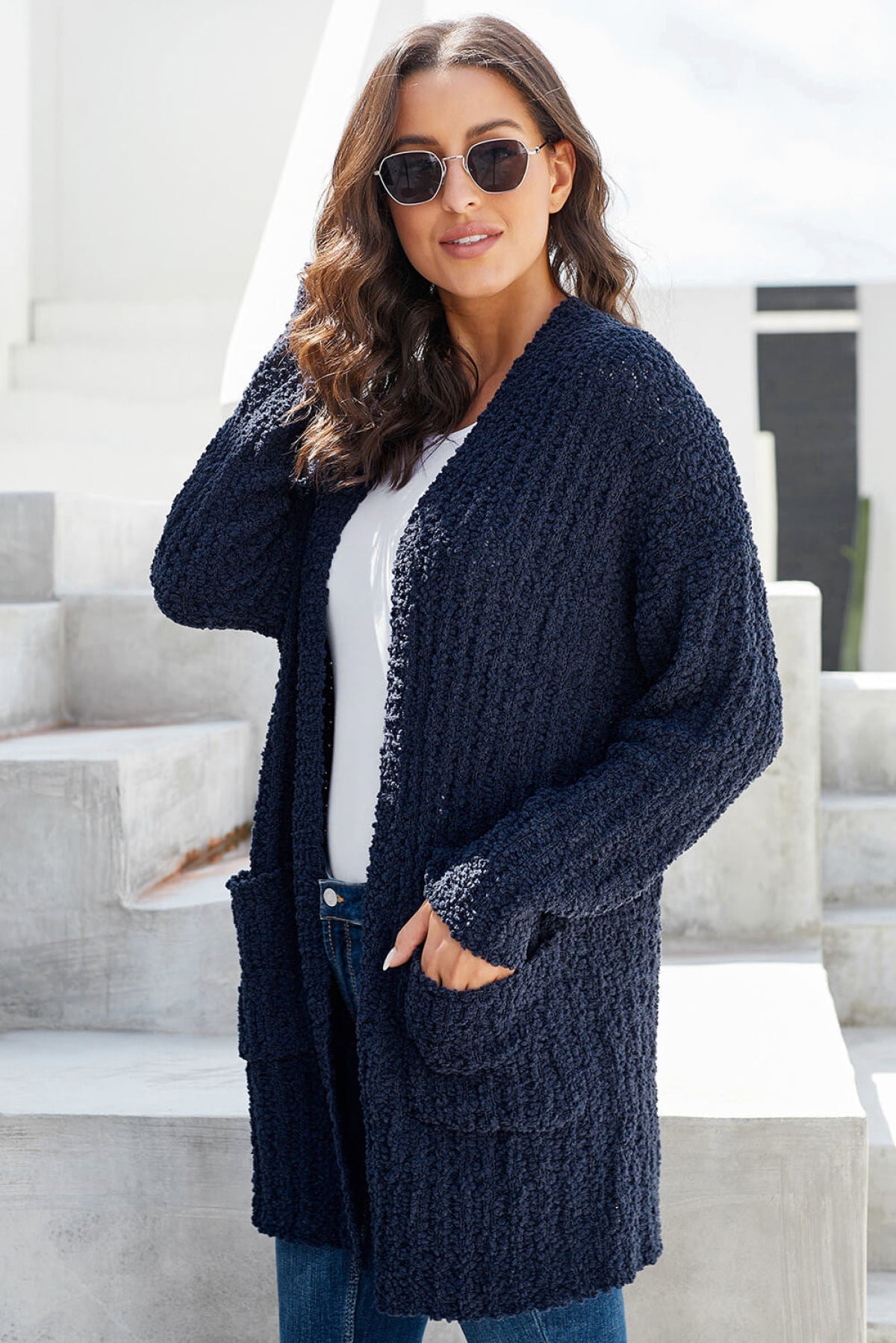 Pebble Beach Textured Cardigan