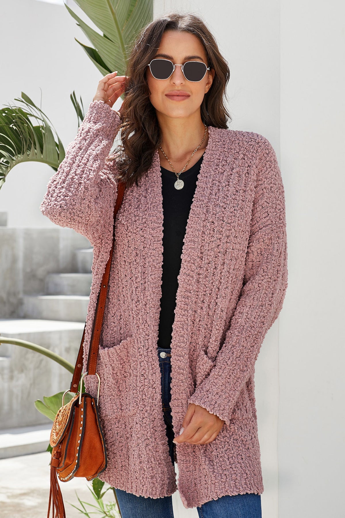 Pebble Beach Textured Cardigan