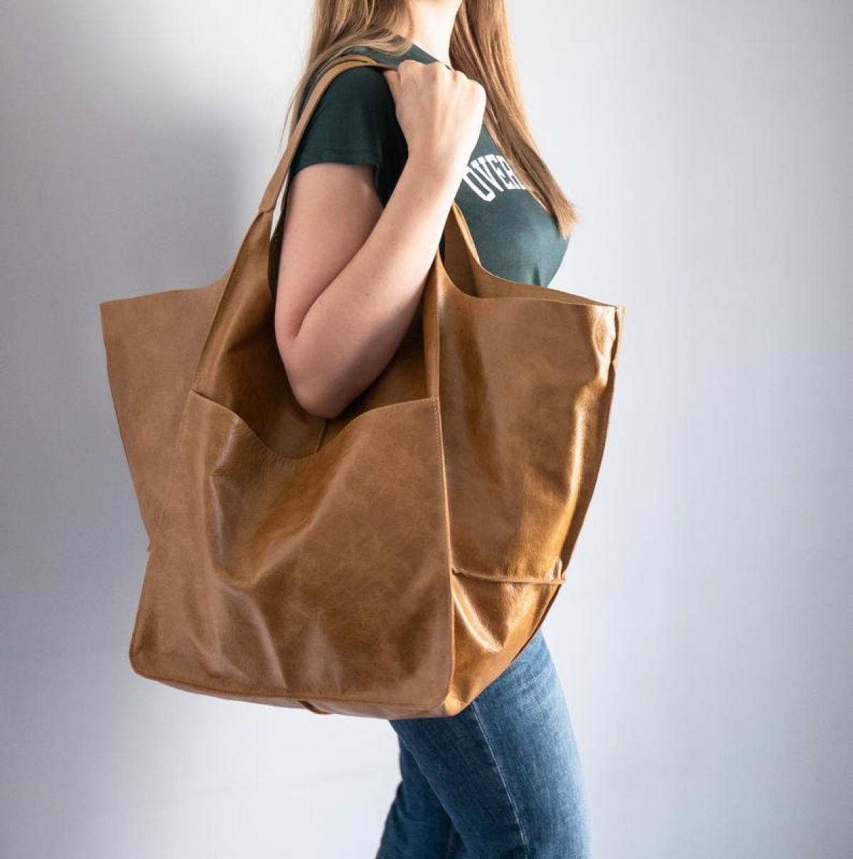 Women's Simple Large Capacity Tote Bag