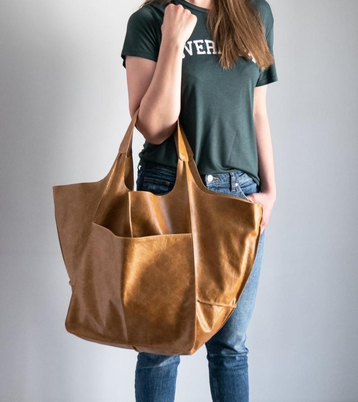 Women's Simple Large Capacity Tote Bag