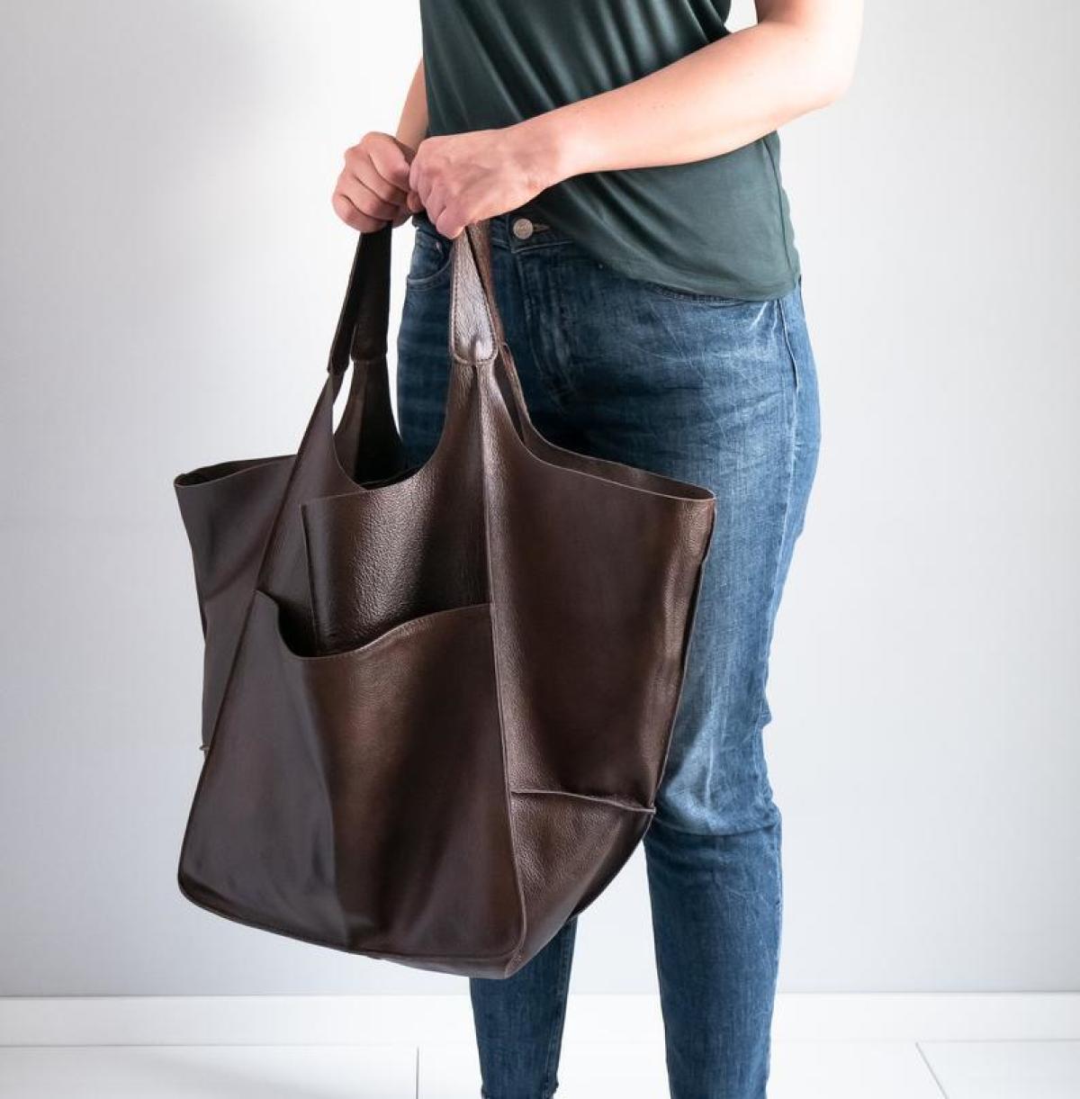 Women's Simple Large Capacity Tote Bag