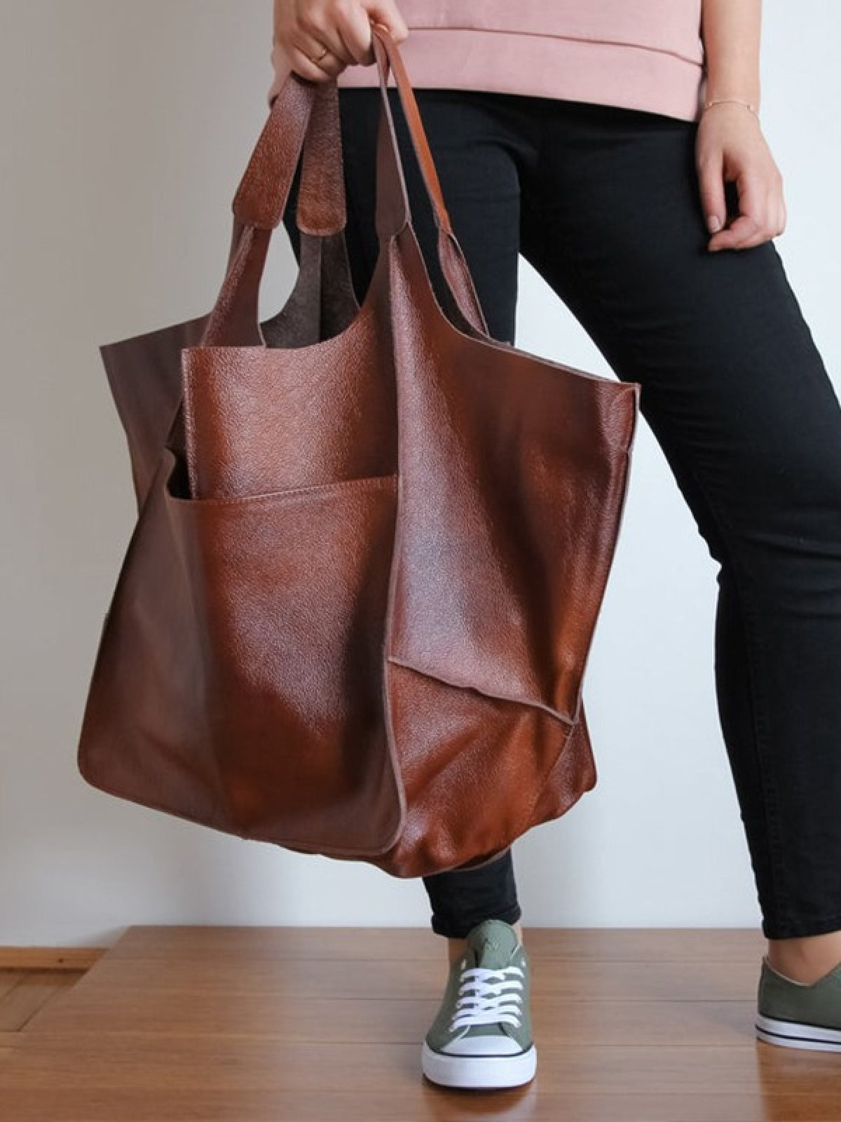 Women's Simple Large Capacity Tote Bag