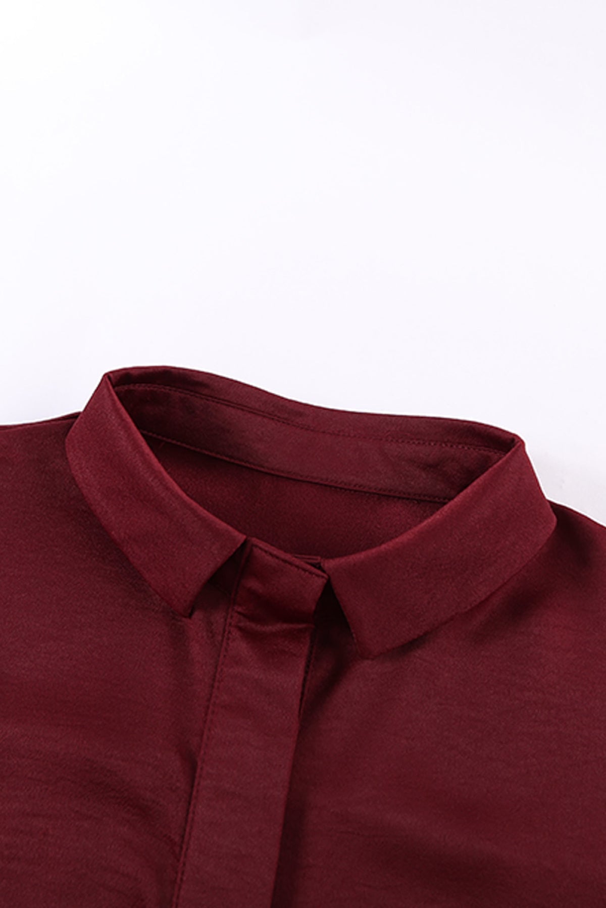 Collared Button Short Sleeves Shirt